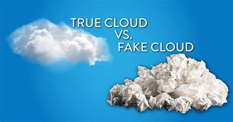 are clouds fake